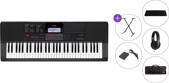 Keyboard med berøringsrespons Casio CT-X700 Premium SET Keyboard med berøringsrespons - 1