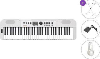 Keyboard with Touch Response Nux NEK-110 Standard SET Keyboard with Touch Response White