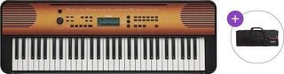 Tangentbord med pekfunktion Yamaha PSR-E360 Basic SET Tangentbord med pekfunktion Lönn