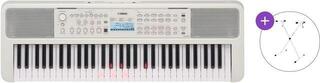 Keyboard med berøringsrespons Yamaha EZ-310 Basic SET Keyboard med berøringsrespons White