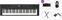 Clavier dynamique Roland GO:KEYS 5 Standard SET Clavier dynamique Graphite