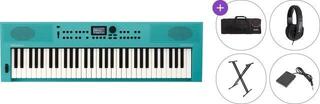 Klaviatūra ar pieskāriena reakciju Roland GO:KEYS 3 Standard SET Klaviatūra ar pieskāriena reakciju Turquoise