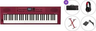 Tangentbord med pekfunktion Roland GO:KEYS 3 Standard SET Tangentbord med pekfunktion Dark Red