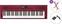 Klawiatura z dynamiką Roland GO:KEYS 3 Basic SET Klawiatura z dynamiką Dark Red