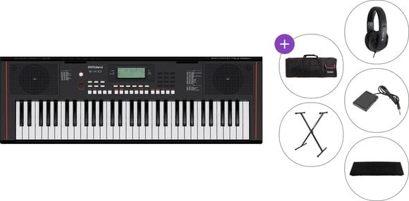 Keyboard med berøringsrespons Roland E-X10 Premium SET Keyboard med berøringsrespons - 1