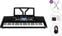 Keyboard med berøringsrespons Pianonova Maestro 7 Standard SET Keyboard med berøringsrespons Black