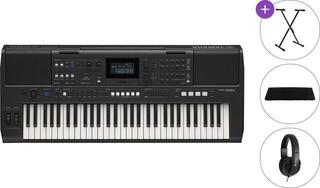 Keyboard med berøringsrespons Yamaha PSR-E583 Standard SET Keyboard med berøringsrespons Black