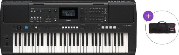Klavijatura s dinamikom Yamaha PSR-E483 Basic SET Klavijatura s dinamikom Black - 1