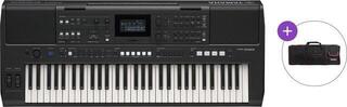 Keyboard med berøringsrespons Yamaha PSR-E583 Basic SET Keyboard med berøringsrespons Black