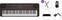 Clavier dynamique Yamaha PSR-E360 Standard SET Clavier dynamique Dark Walnut