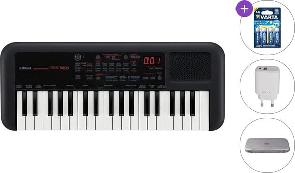 Синтезатор с динамика Yamaha PSS-A50 Standard SET Синтезатор с динамика Black - 1