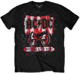Skjorta AC/DC Unisex We Salute You Bold Black
