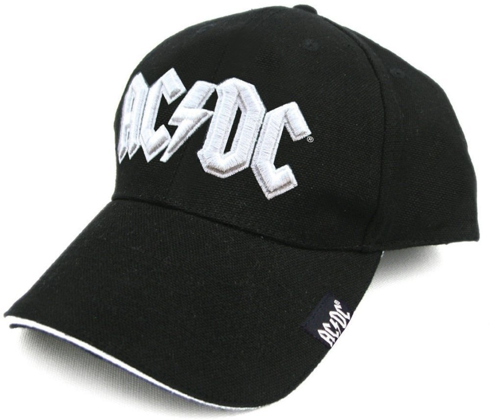 Hattmössa AC/DC Hattmössa Logo Vit