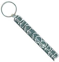 Music pendant Alice Cooper Deco Logo White Key Chain