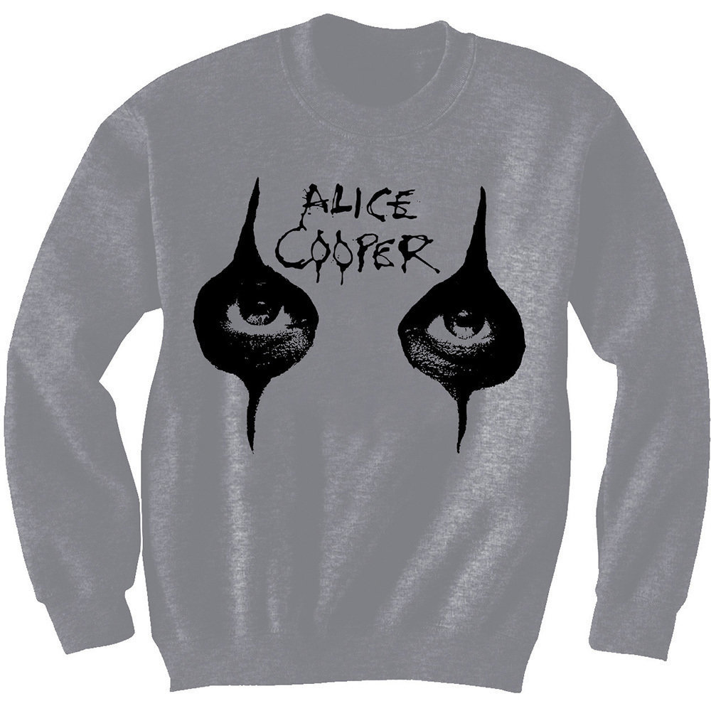 Hættetrøje Alice Cooper Hættetrøje Eyes Grey L