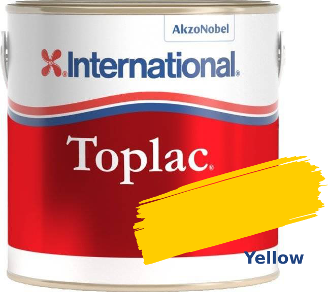 Bootsfarbe International Toplac Yellow 101 750ml