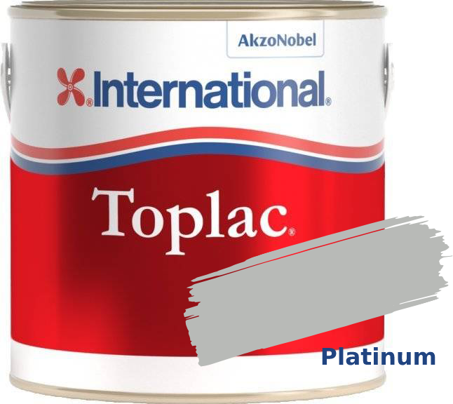 Χρωματιστό Βερνίκι Σκαφών International Toplac Platinum 151 750ml