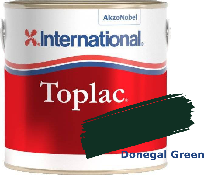 Farba do łodzi International Toplac Donegal Green 077 750ml