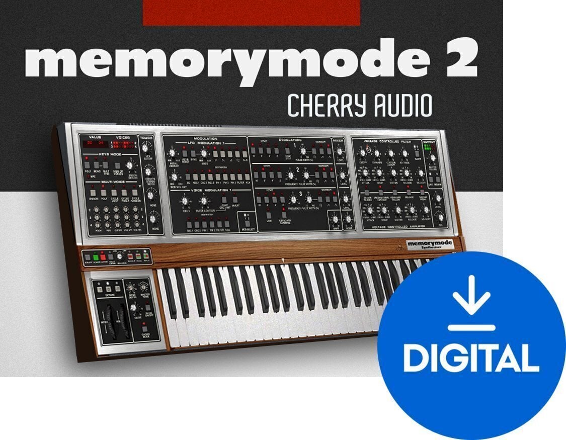 VST Instrument CA Plugins Memorymode 2 Synthesizer (Digital product)