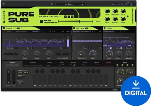 VST Instrument Arturia Pure Sub (Digitalni proizvod) - 1