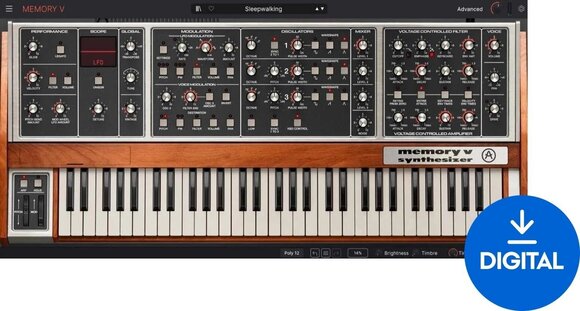 VST Instrument Arturia Memory V (Digitalni proizvod) - 1