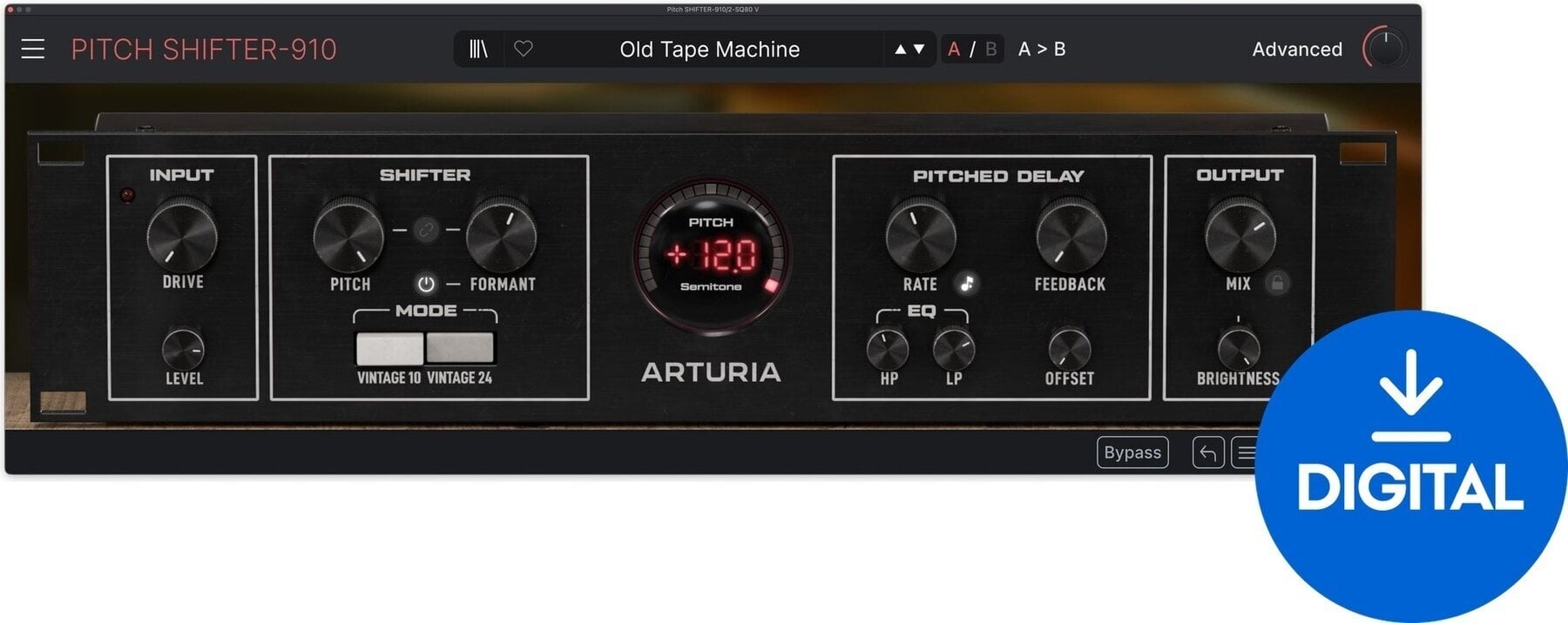Programski Plug-In efekti Arturia Pitch SHIFTER-910 (Digitalni proizvod)
