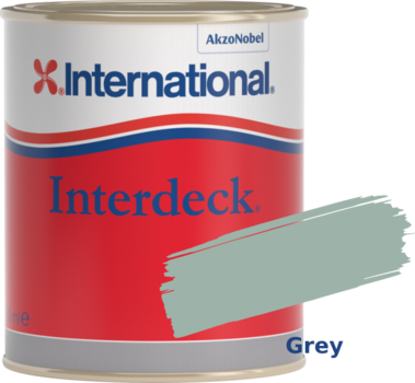 Bootsfarbe International Interdeck Atlantic Grey - 1