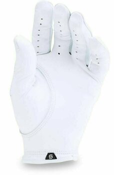 Gloves Under Armour Spieth Tour Mens Golf Glove White Left Hand for Right Handed Golfers ML Cadet - 1