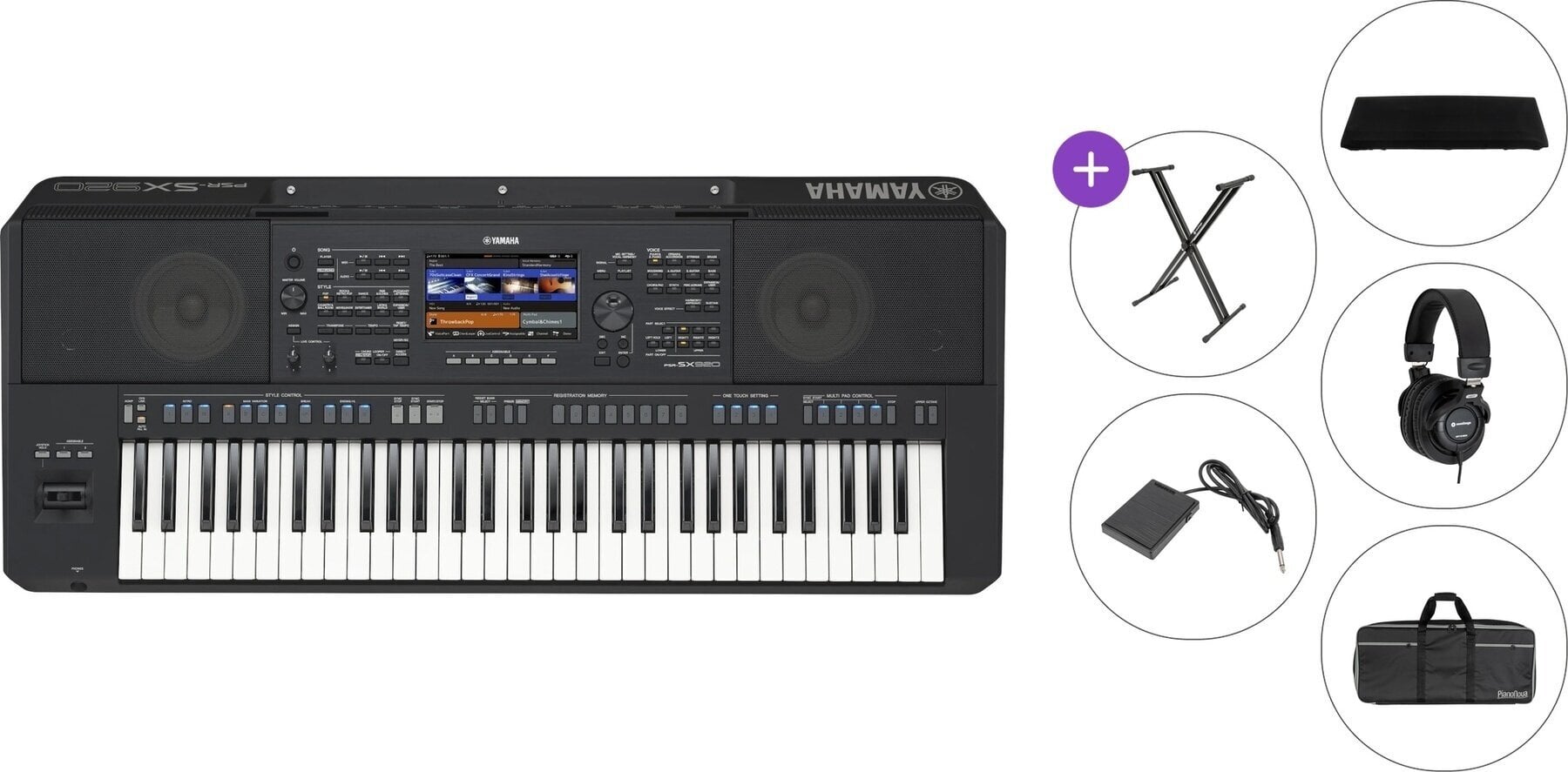 Професионален синтезатор Yamaha PSR-SX920 Premium SET Професионален синтезатор