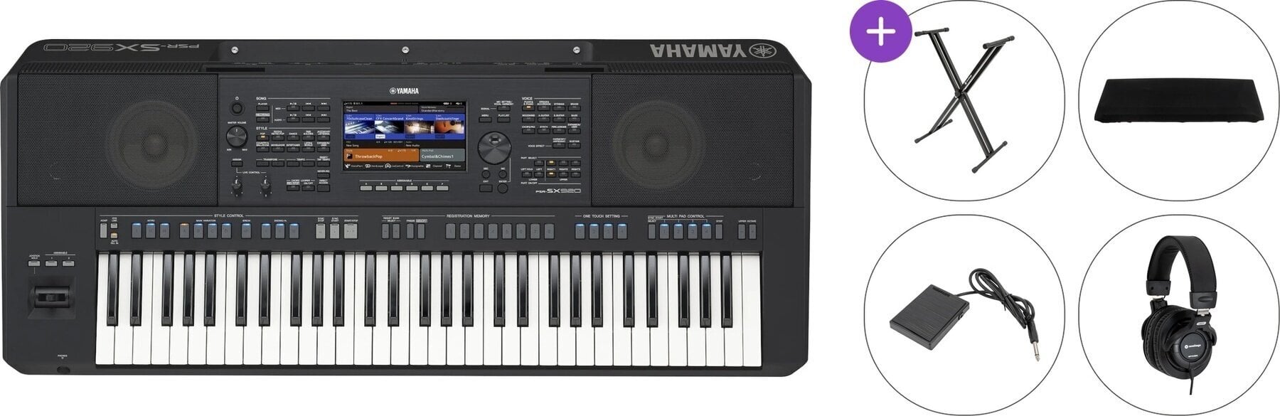 Професионален синтезатор Yamaha PSR-SX920 Standard SET Професионален синтезатор