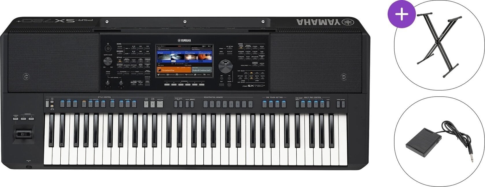 Profi Keyboard Yamaha PSR-SX720+ Basic SET Profi Keyboard