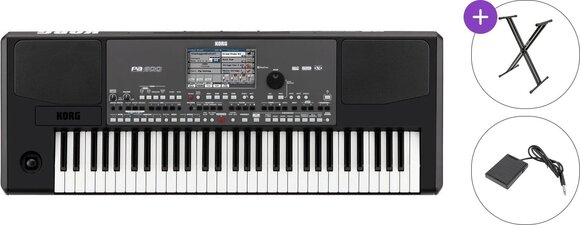 Profesionāla klaviatūra Korg PA600 Basic SET Profesionāla klaviatūra - 1