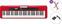 Klaviatūra bez pieskāriena reakcijas Casio CT-S200 Basic SET Klaviatūra bez pieskāriena reakcijas Red