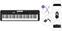 Keyboard zonder aanslaggevoeligheid Casio CT-S200 Premium SET Keyboard zonder aanslaggevoeligheid Black