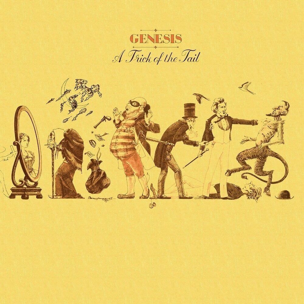 Vinyl Record Genesis - A Trick Of The Tail (Red Coloured) (140 g) (LP)