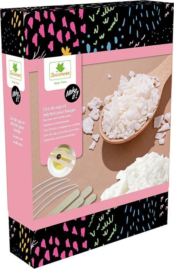 producción de velas Sycomore Make it! Refill set White