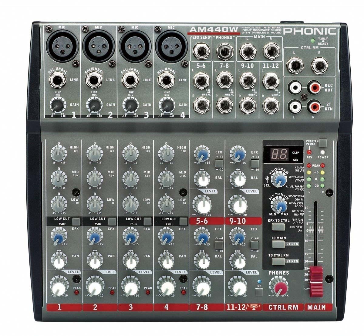 Table de mixage analogique Phonic AM440W