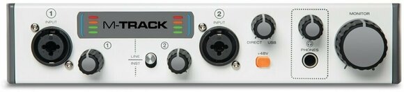 USB audio prevodník - zvuková karta M-Audio M-Track MKII - 1