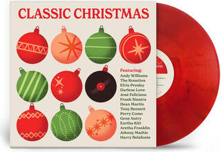 LP platňa Various Artists - Classic Christmas (Vintage Ornament Red Coloured) (LP)