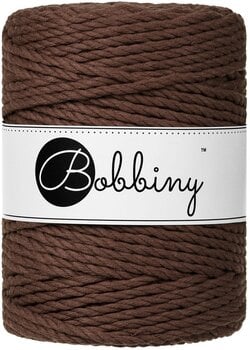 Șnur  Bobbiny 3PLY Macramé Rope 5 mm 100 m Chocolate Brown Șnur  - 1