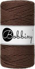 Kanap Bobbiny 3PLY Macramé Rope 3 mm 100 m Chocolate Brown Kanap