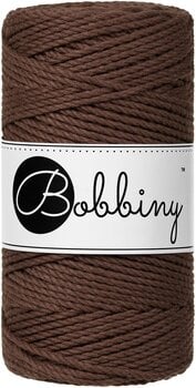Kanap Bobbiny 3PLY Macramé Rope 3 mm 100 m Chocolate Brown Kanap - 1