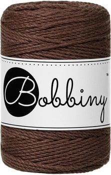 Špagát Bobbiny 3PLY Macramé Rope 1,5 mm 100 m Chocolate Brown Špagát - 1