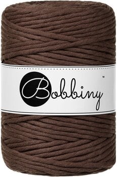 Șnur  Bobbiny Macrame Cord 5 mm 100 m Chocolate Brown Șnur  - 1