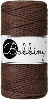 Kanap Bobbiny Macrame Cord 3 mm 100 m Chocolate Brown Kanap - 1