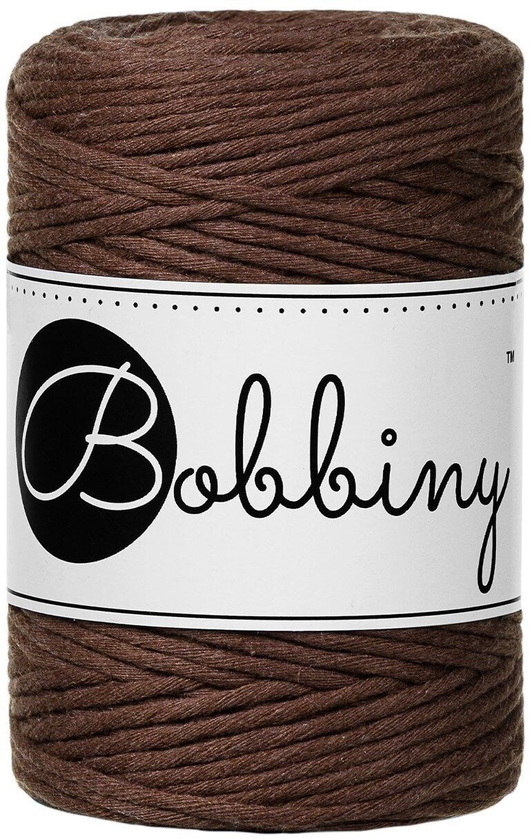 Sladd Bobbiny Macrame Cord 1,5 mm 100 m Chocolate Brown Sladd