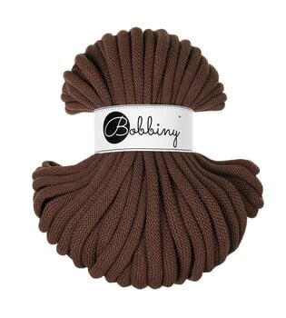 Touw Bobbiny Jumbo 9 mm 30 m Chocolate Brown Touw - 1