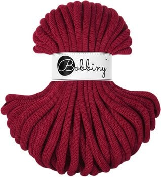 Cable Bobbiny Jumbo 9 mm 30 m Red Velvet Cable - 1