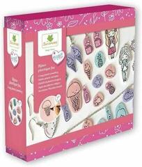 Medžiaga Sycomore Bijoux Box Jewelry DIY Set - Beprotiški plastikiniai papuošalai
