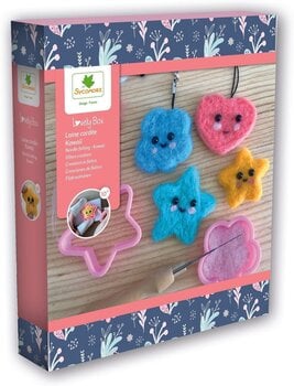 Výtvarná a kreativní sada Sycomore Jehlové plstění Kawaii - 1